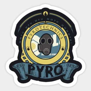 Pyro - Blue Team Sticker